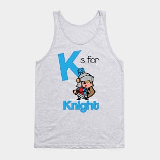 K is for Knight Tank Top